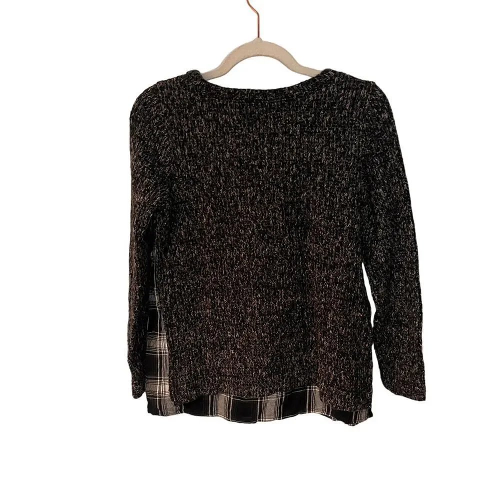 Sanctuary Marbled Crew Neckline Pullover Knit Sweater Size XS - Picture 2 of 7